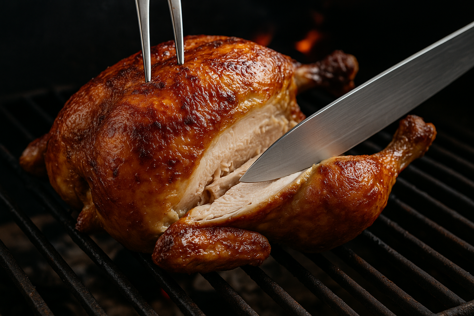 Pollo asado con guarnición